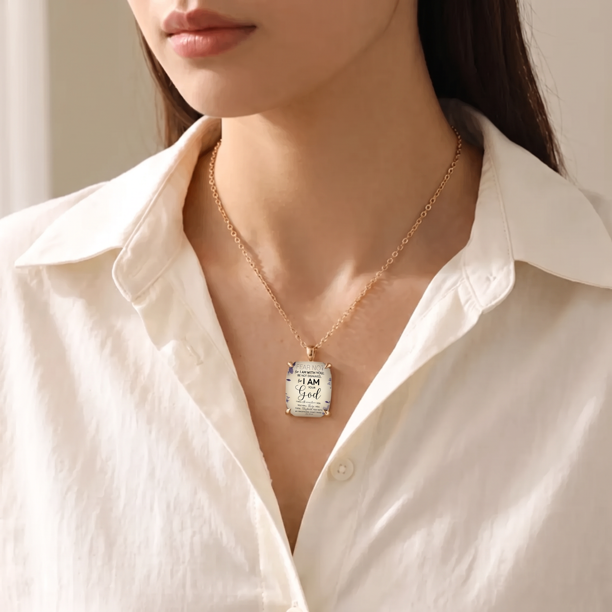 Scripture Statement Necklace