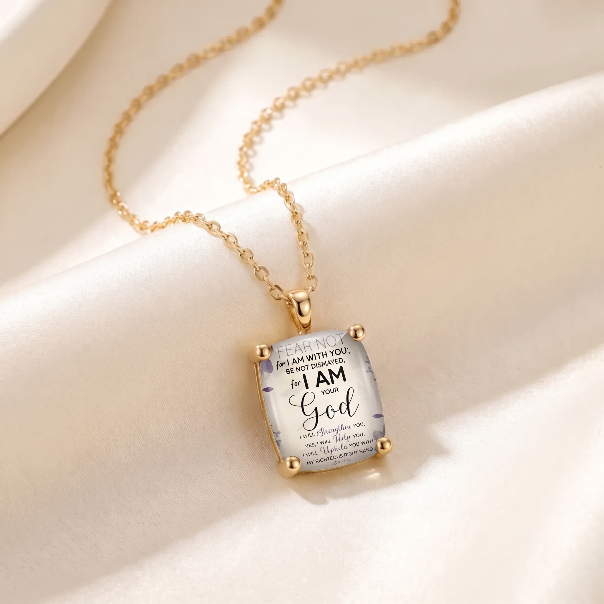 Scripture Statement Necklace