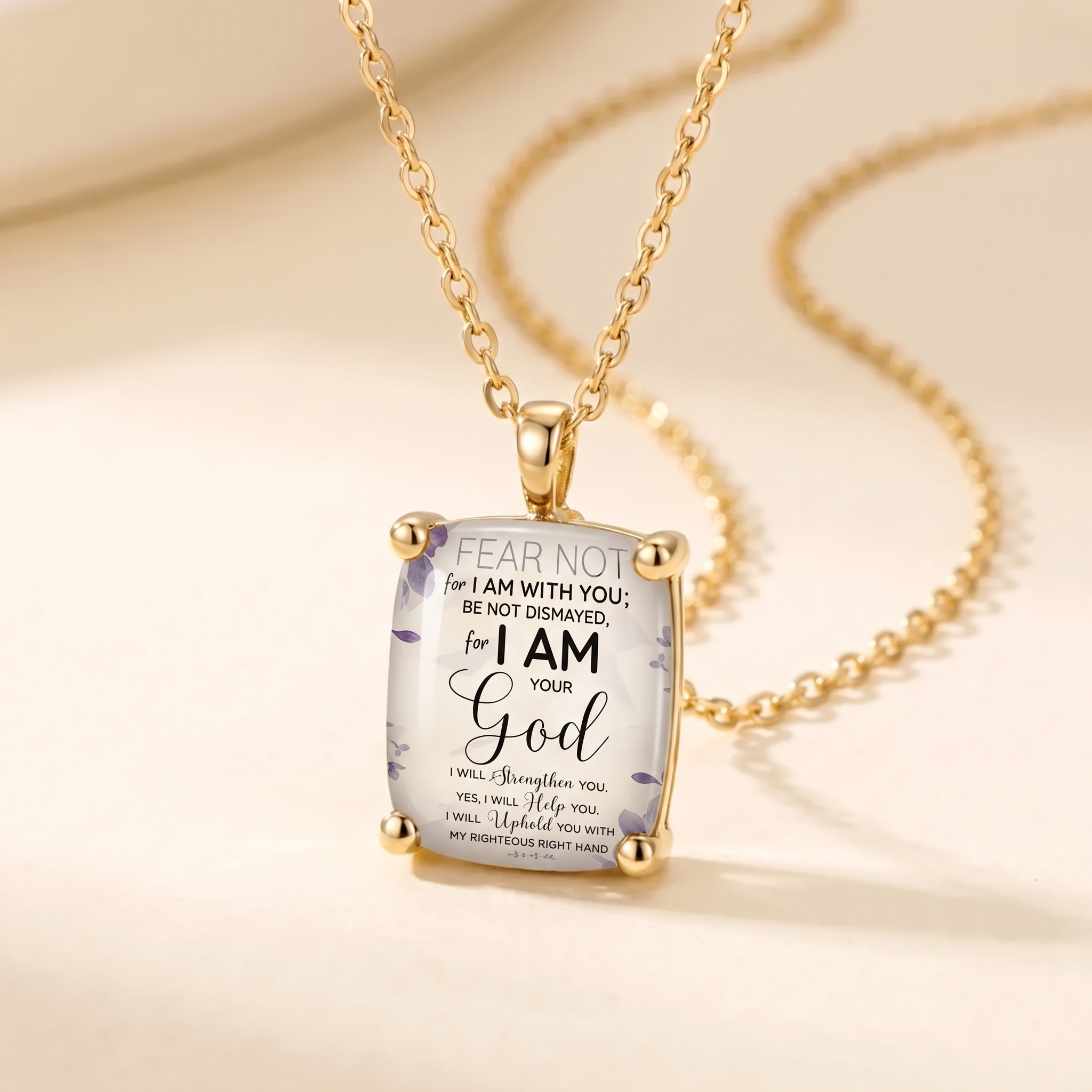 Scripture Statement Necklace