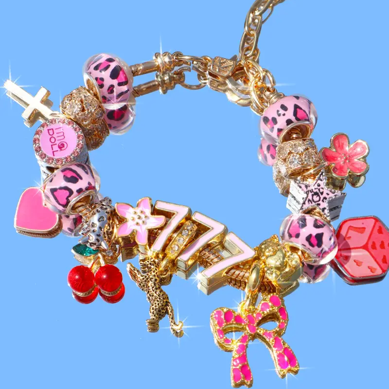 Lucky Number Charm Bracelet