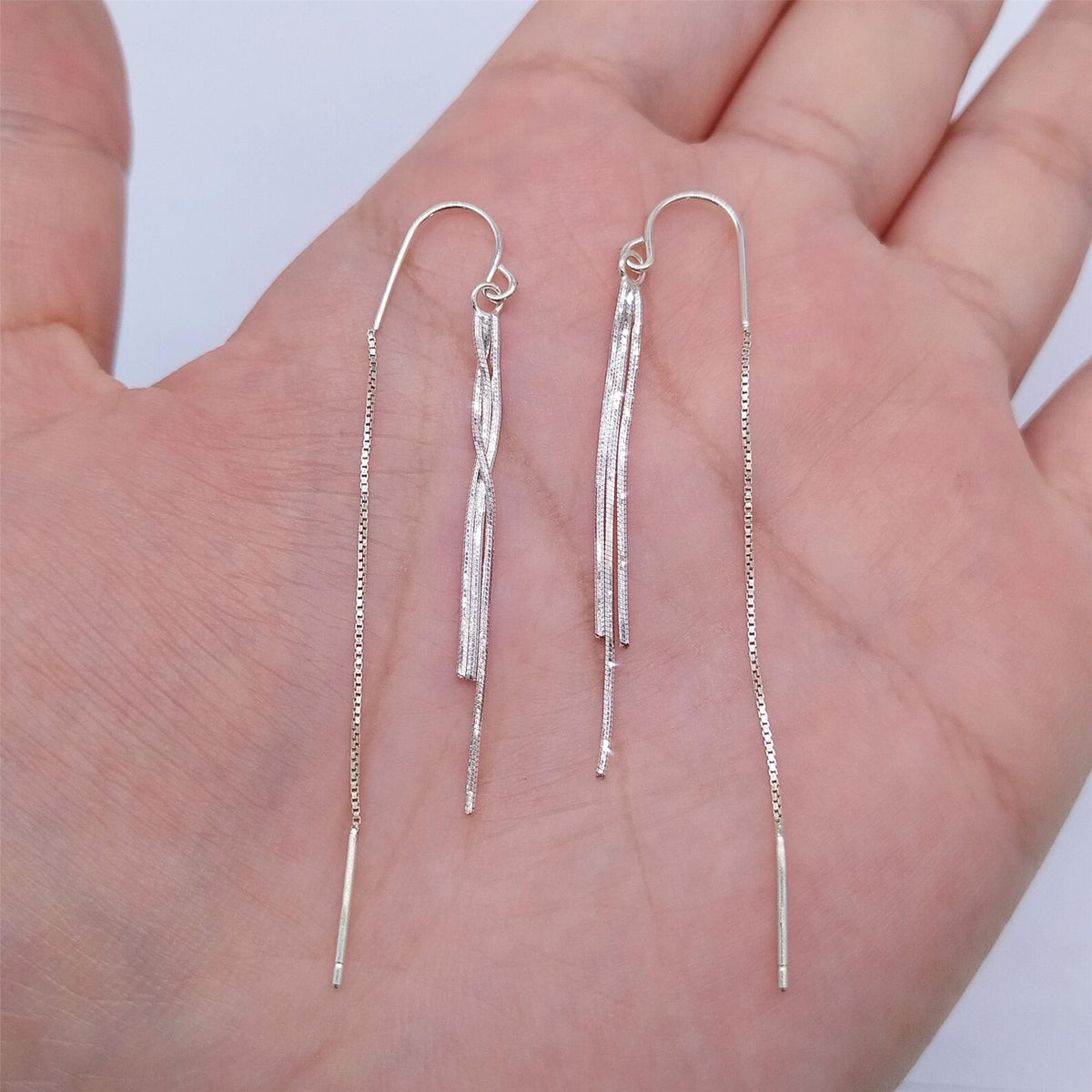 Tassel Chain Drop Earrings