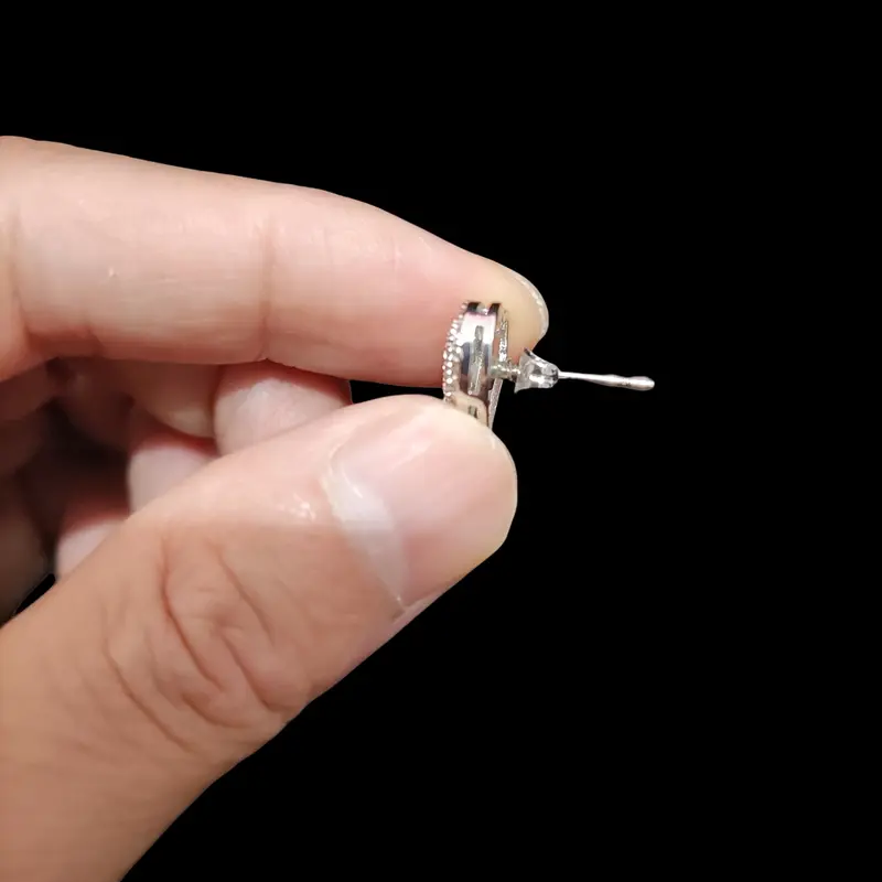 2pc Love Heart Earrings & Necklace Set