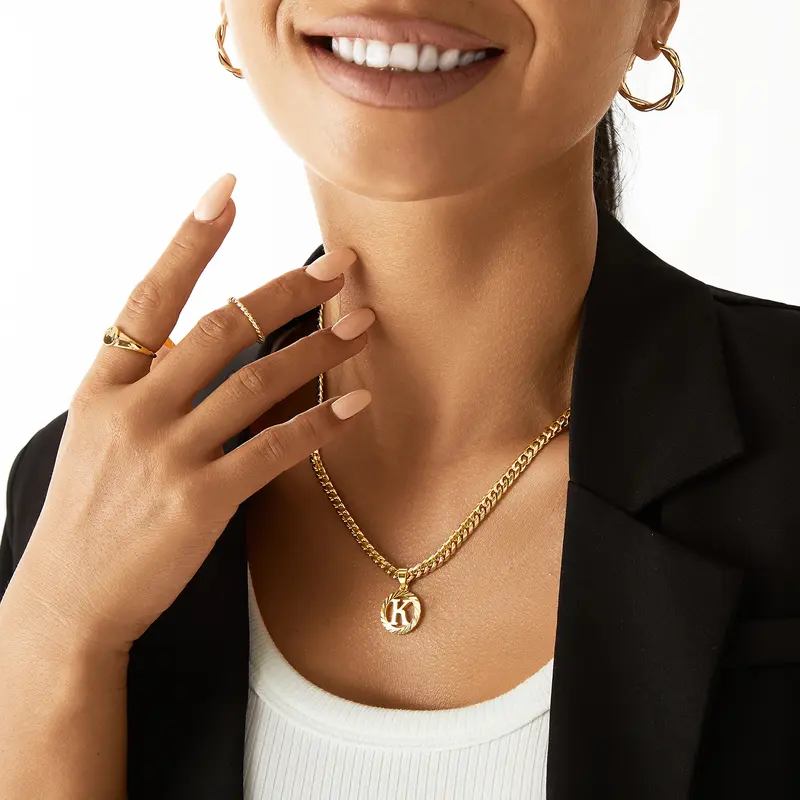 Monogram Initial Necklace