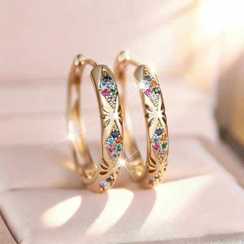Exquisite Colorful Earrings