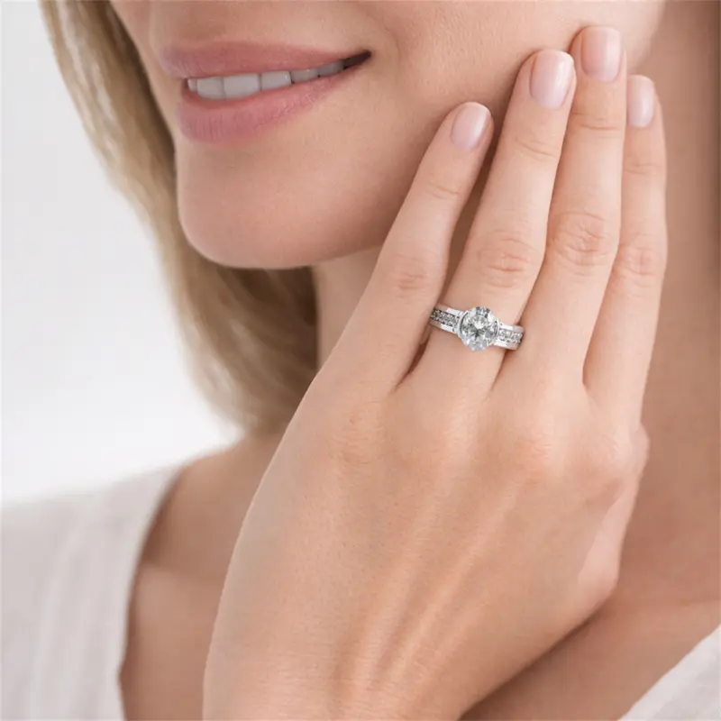Glow Oval Ring