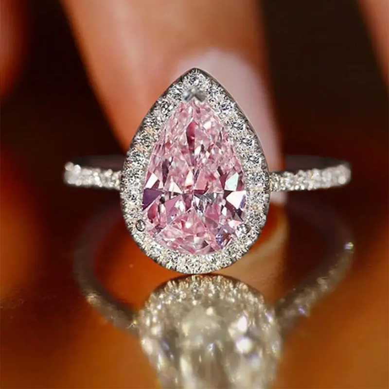 Elegant Water Drop Ring