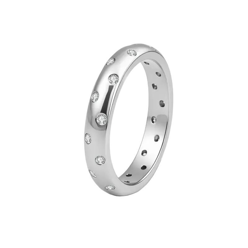 Starry Sky Eternity Ring