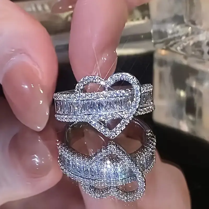 Heart Eternity Ring