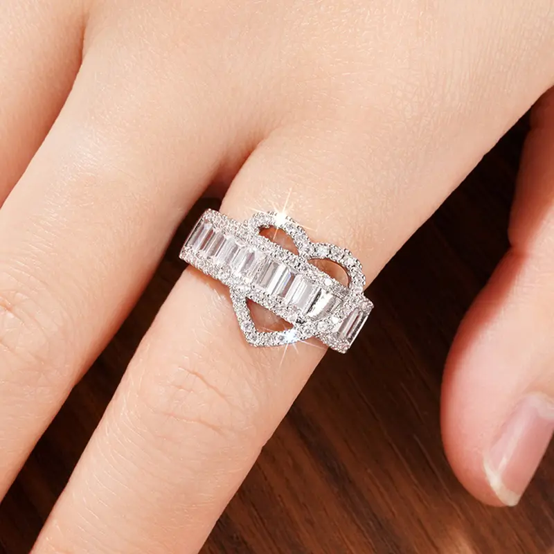 Heart Eternity Ring