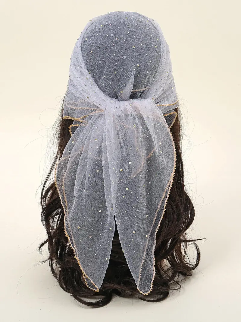 Glitter Decor Scarf