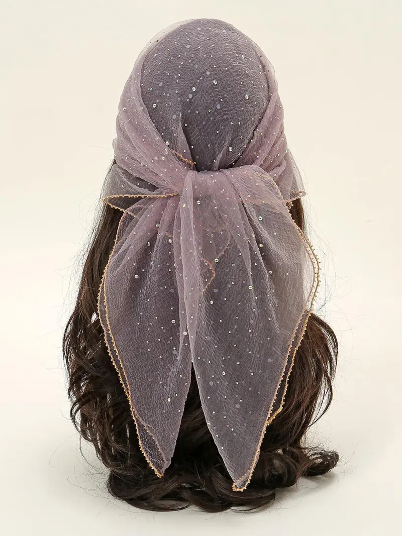 Glitter Decor Scarf