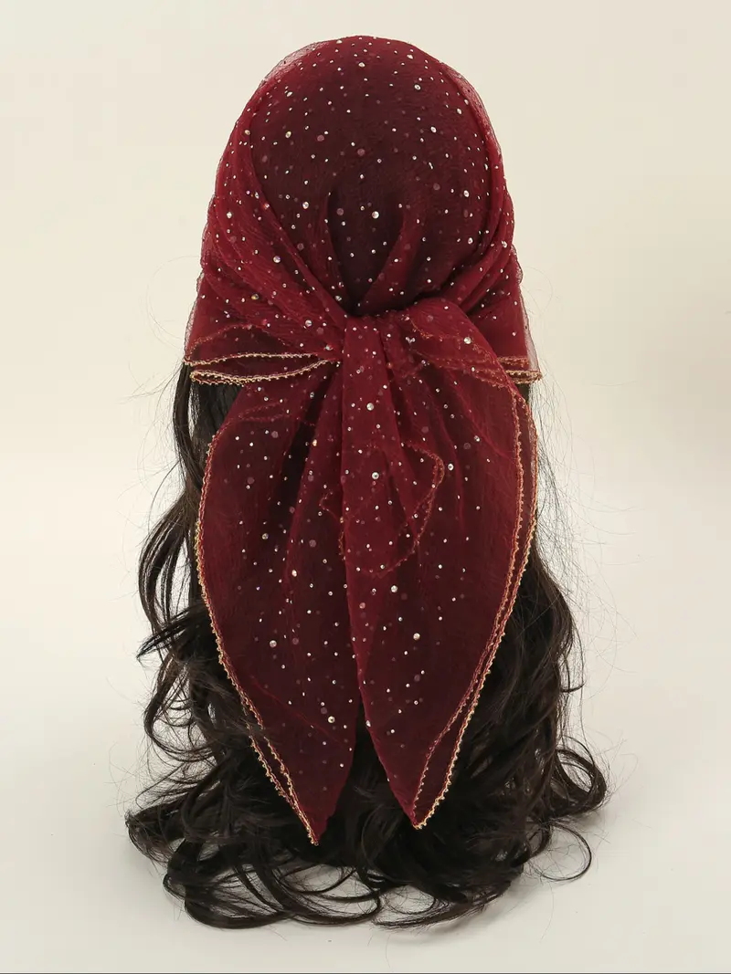 Glitter Decor Scarf