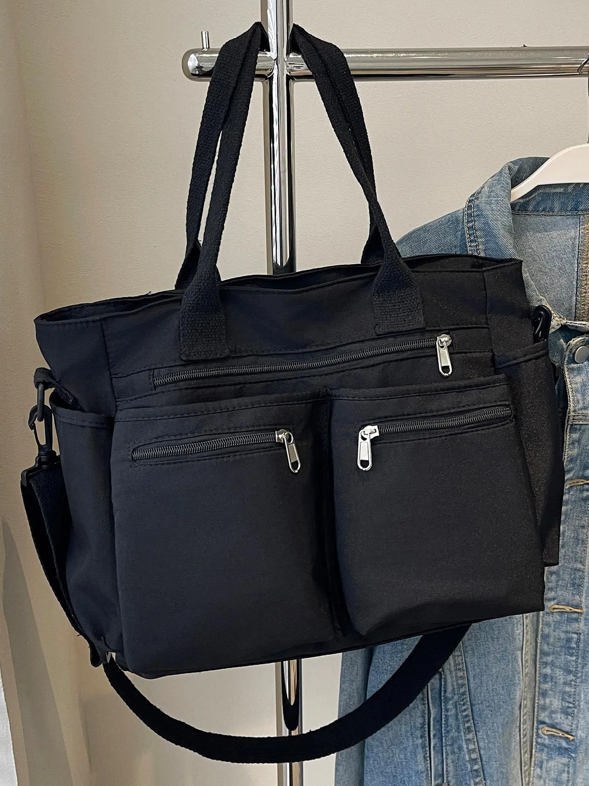 Multi Pocket Tote Bag