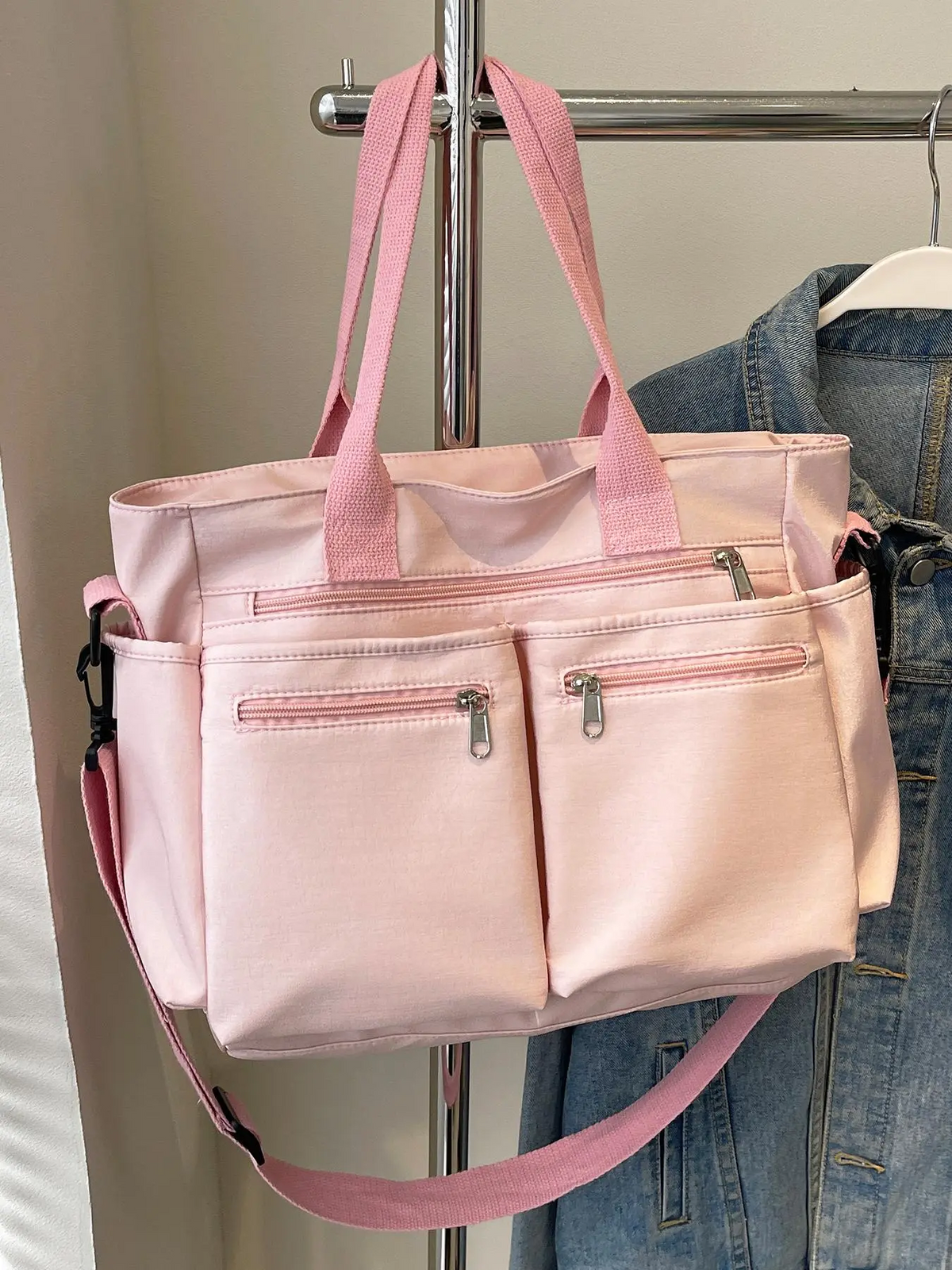 Multi Pocket Tote Bag