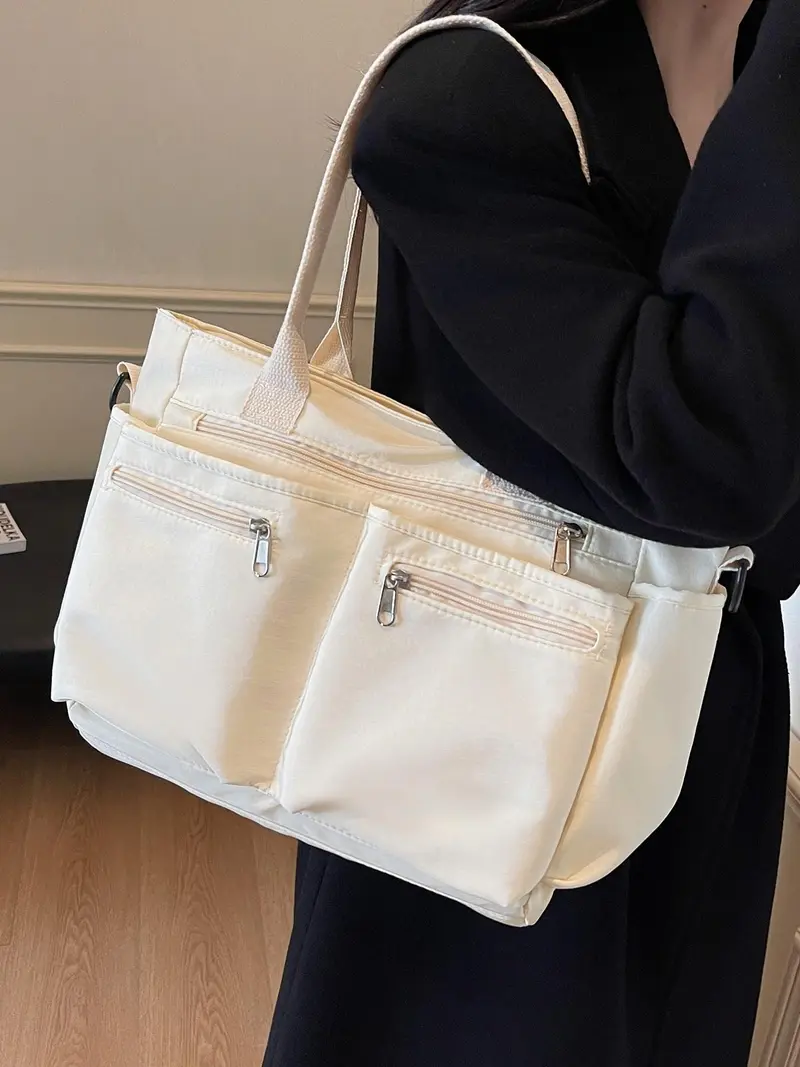 Multi Pocket Tote Bag