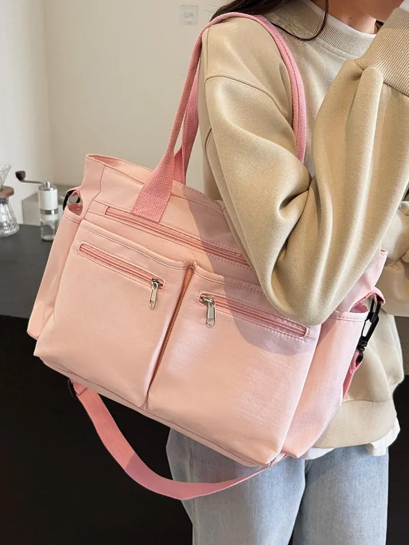 Multi Pocket Tote Bag