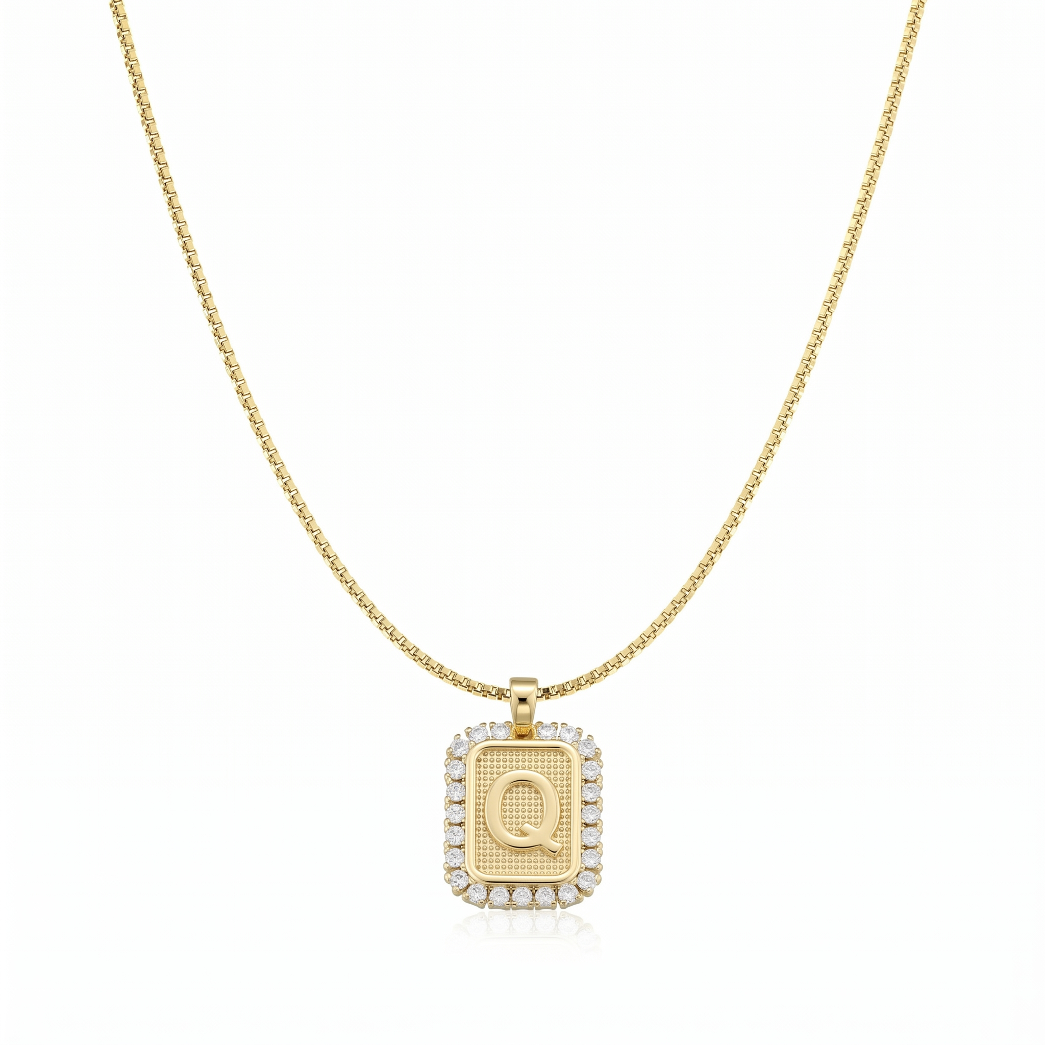 Dainty Initial Necklace