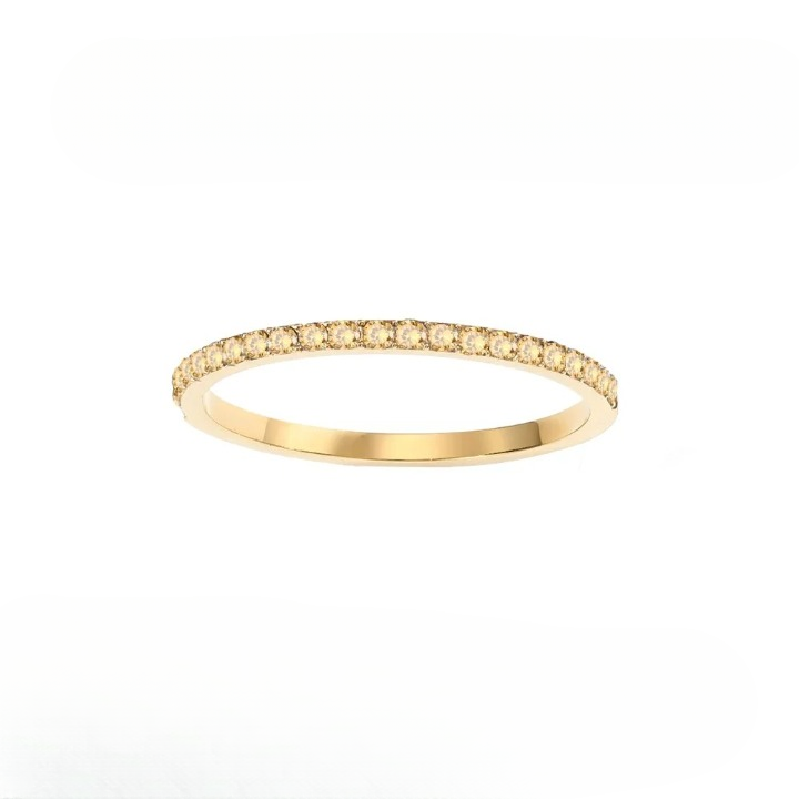 Dainty Thin Birthstone Ring