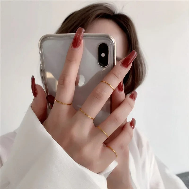Thin Minimal Ring