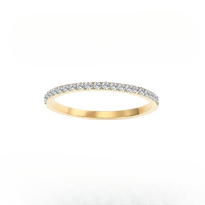 Dainty Thin Birthstone Ring