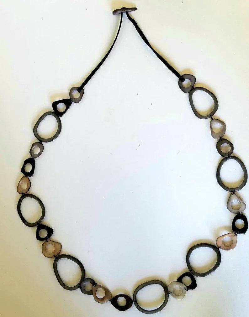 Organic Horn Link Necklace