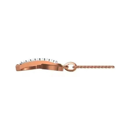 Lattice Initial Letter I Pendant