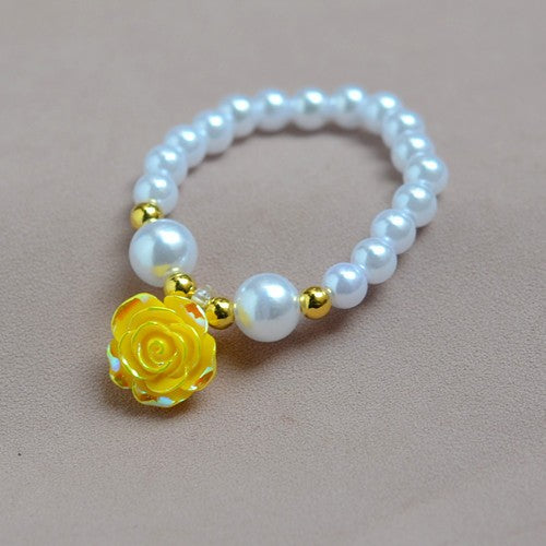 Rose Pearl Jewelry Set