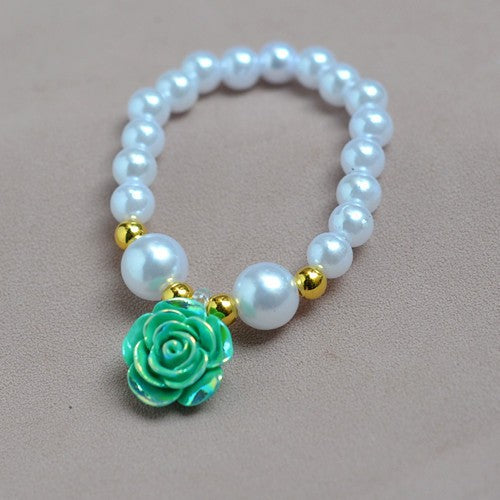 Rose Pearl Jewelry Set
