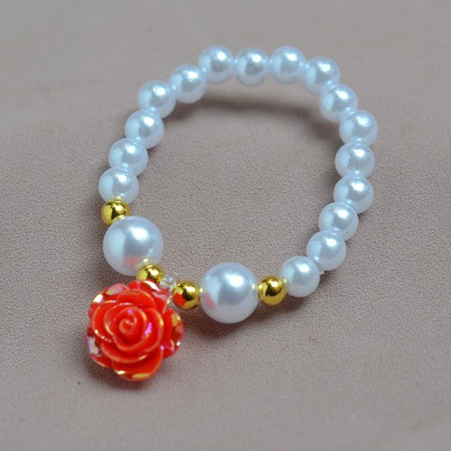 Rose Pearl Jewelry Set
