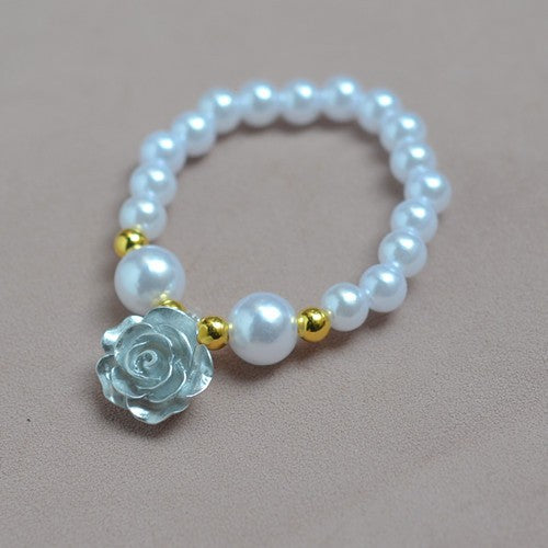 Rose Pearl Jewelry Set