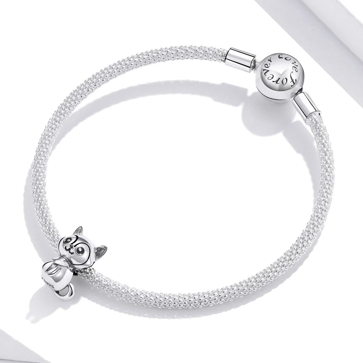 Silver Fox Charm