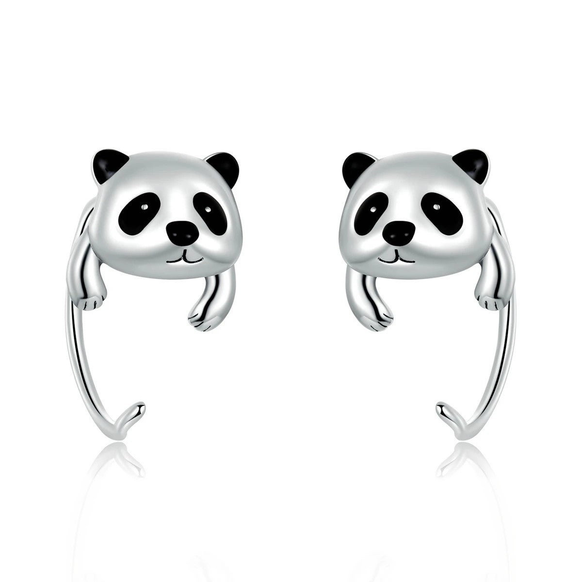 Pink Ear French Bulldog Stud Earrings