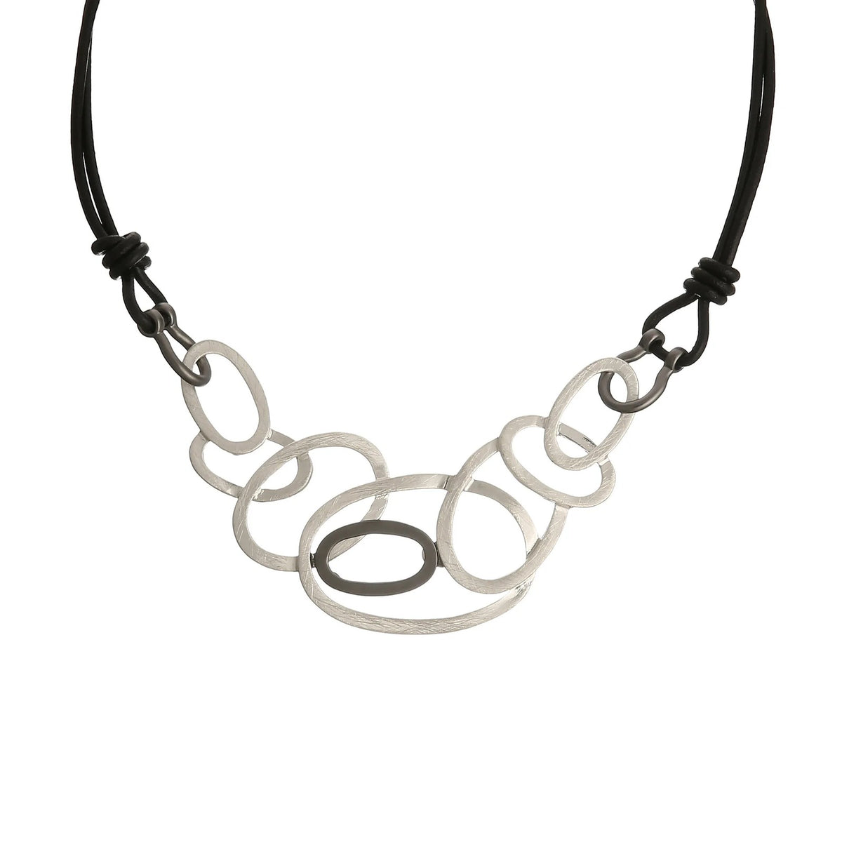 Interlocking Oval Cord Choker
