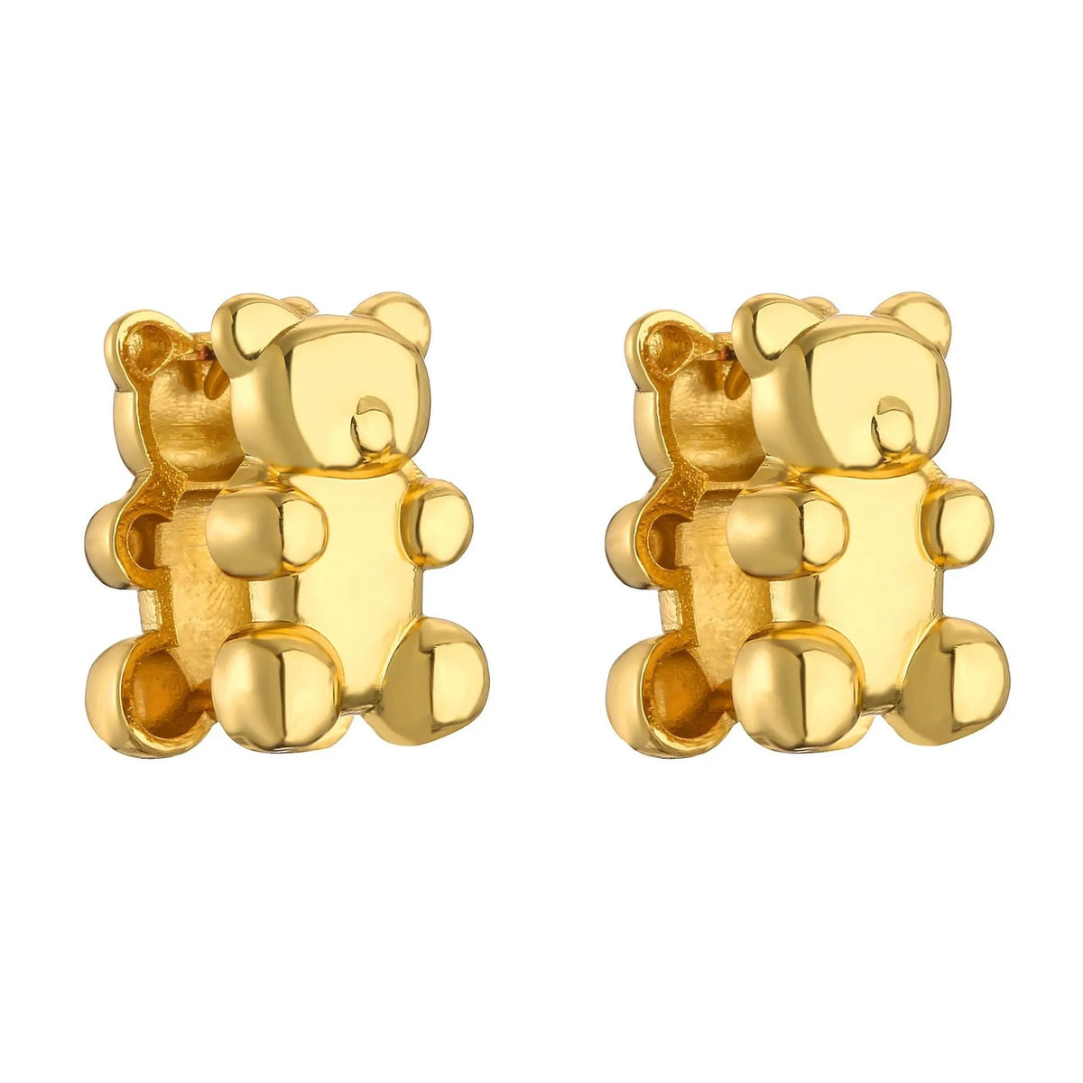 Bear Huggie Earrings