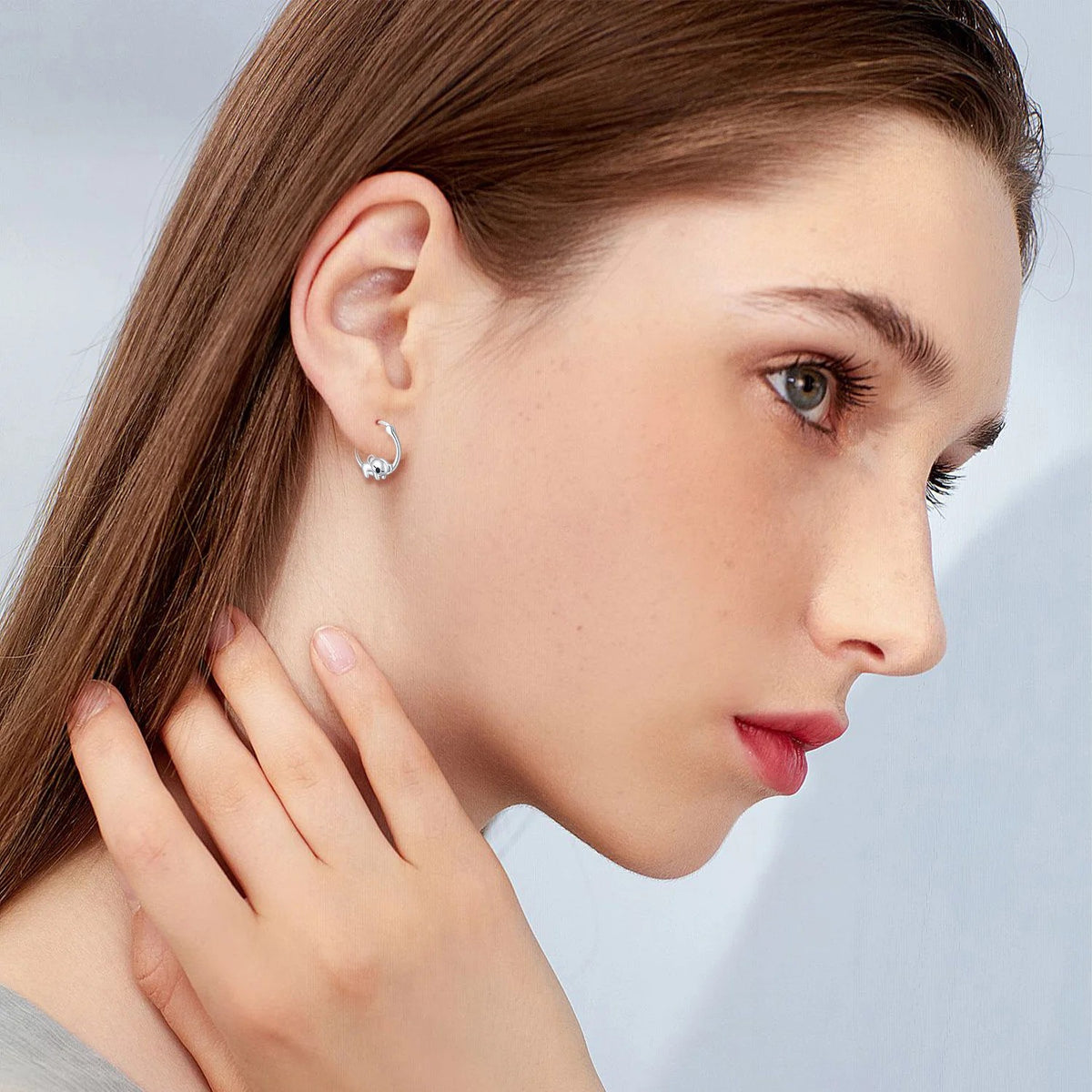 Koala Huggie Hoop Earrings