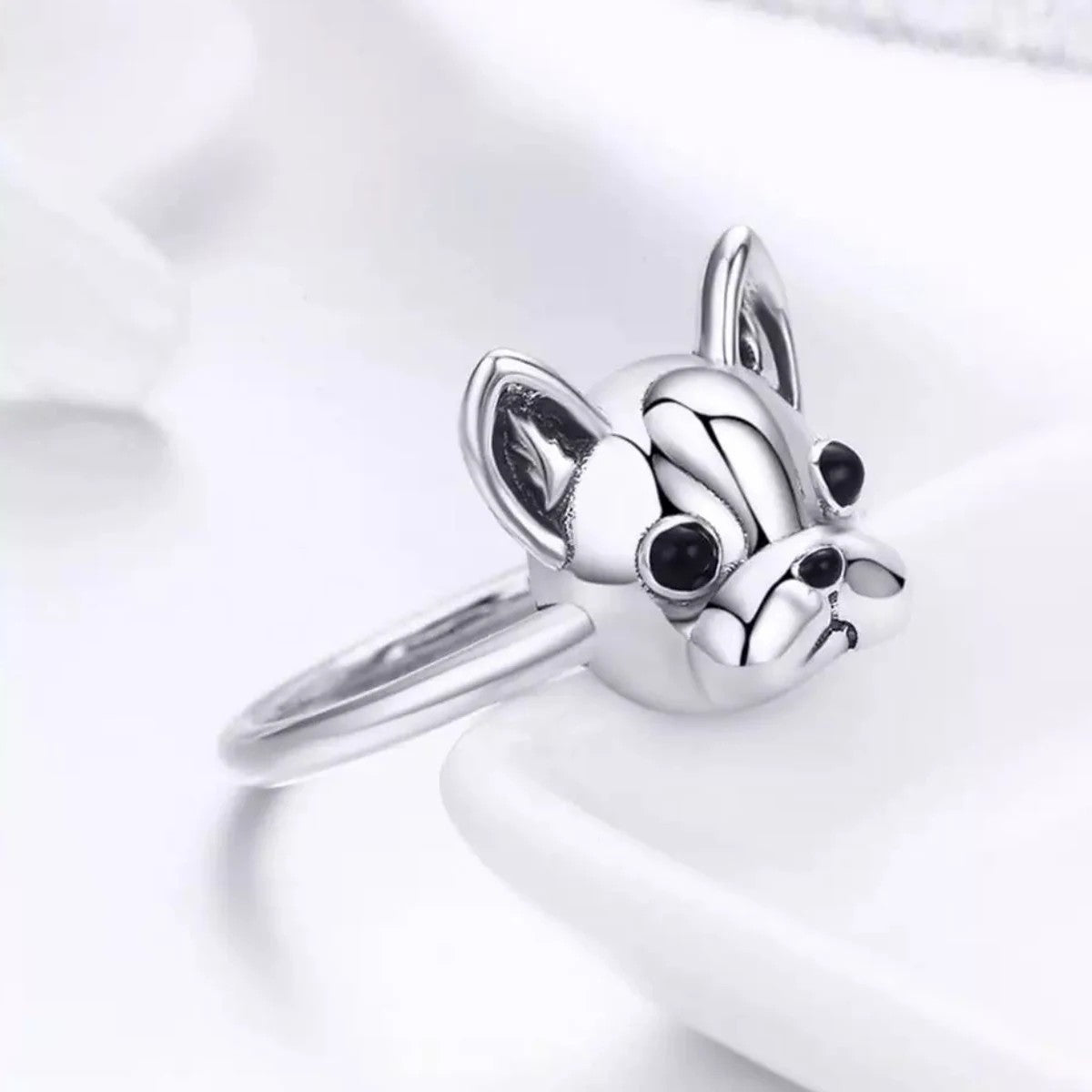 Bulldog Ring & Earring Set