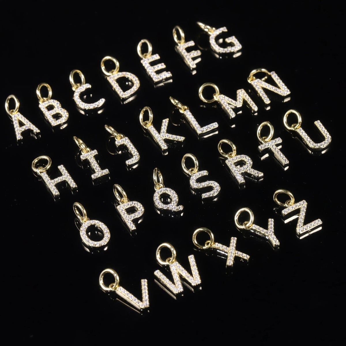 Crystal Letter L Pendant