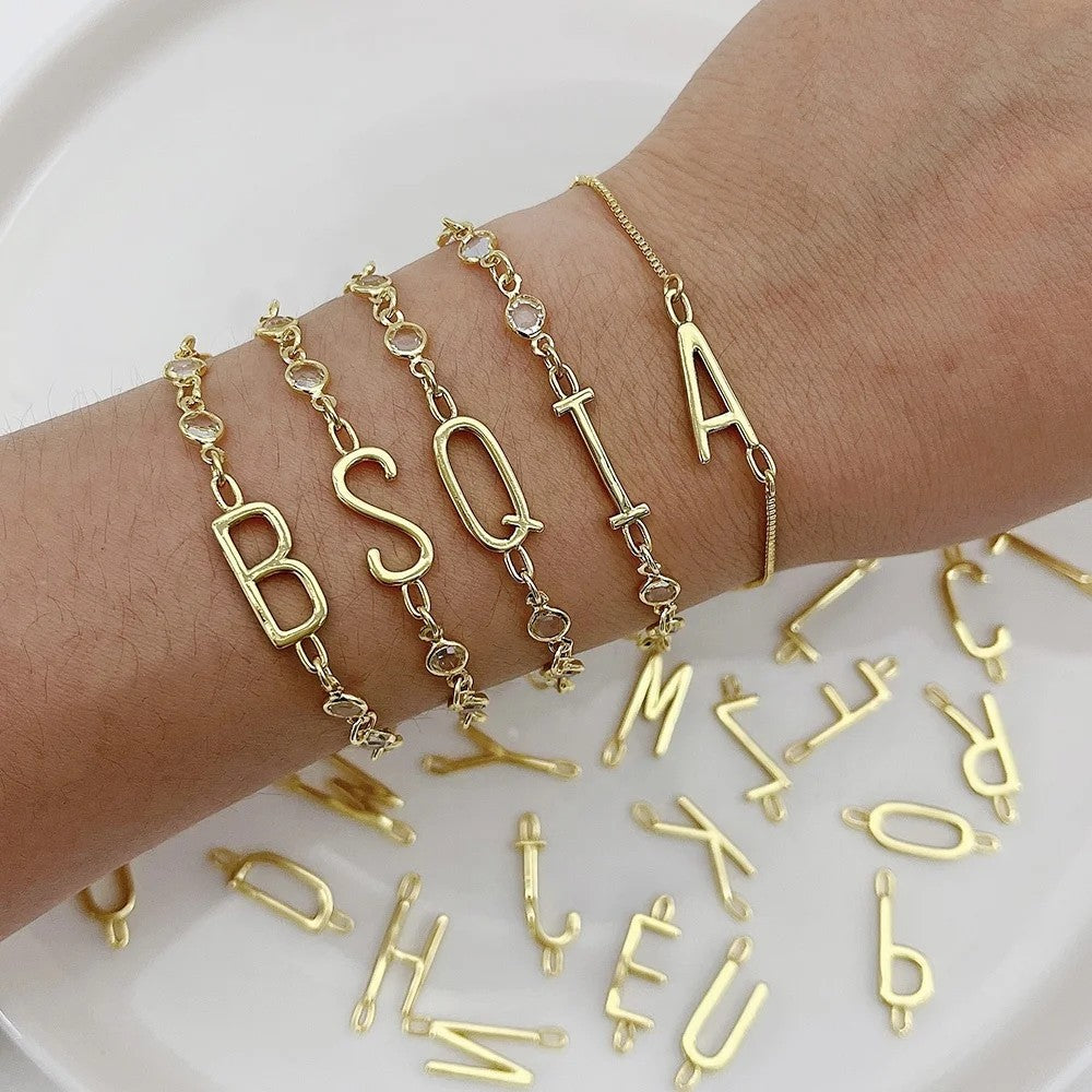 Initial Letter Bracelet