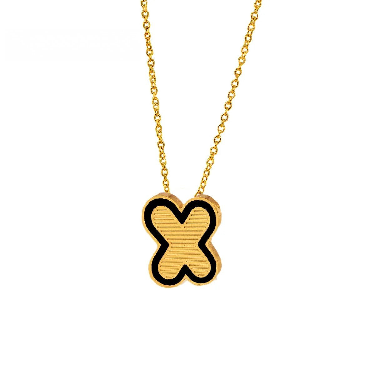 Initial Letter Pendant Necklace