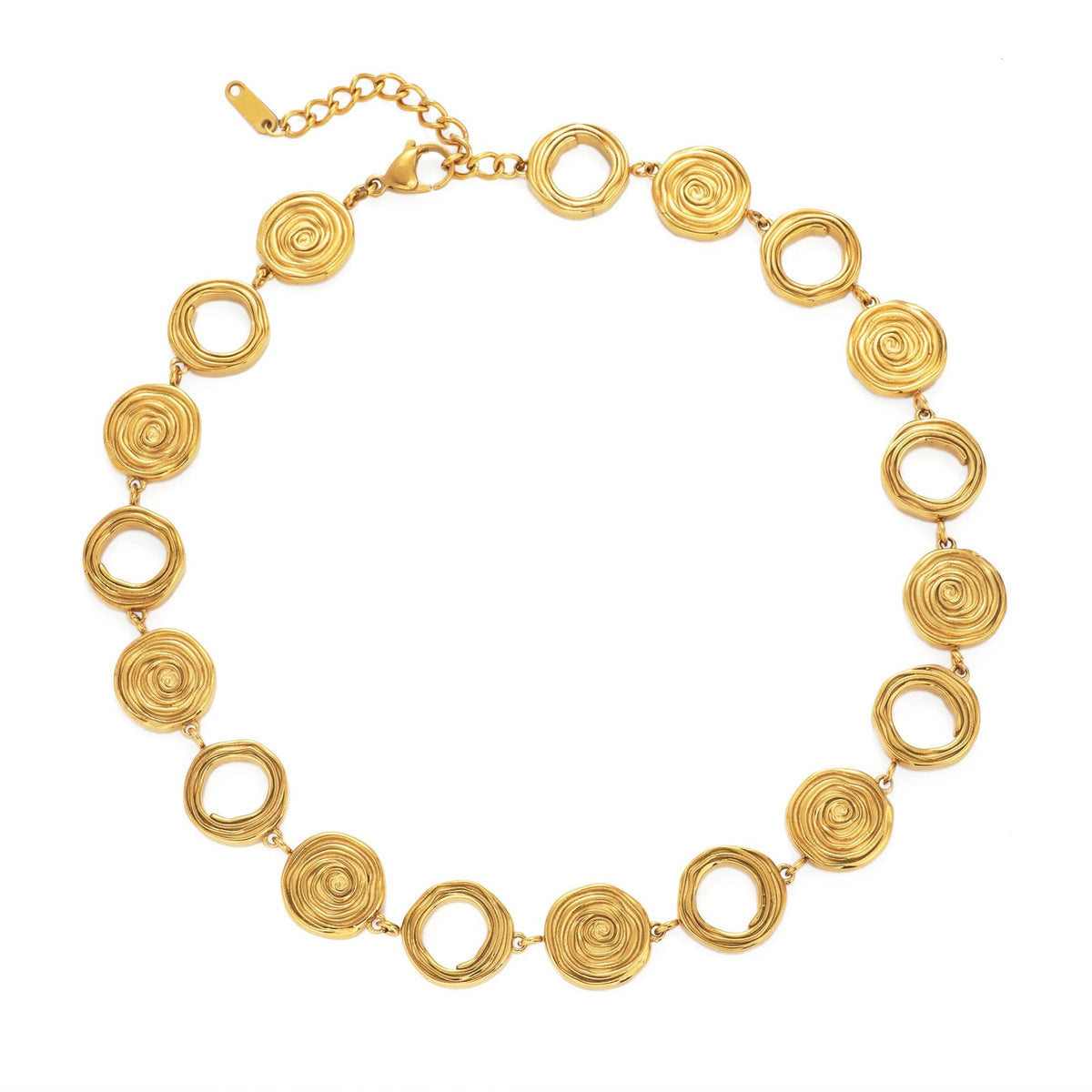 Swirl Circle Jewelry Set