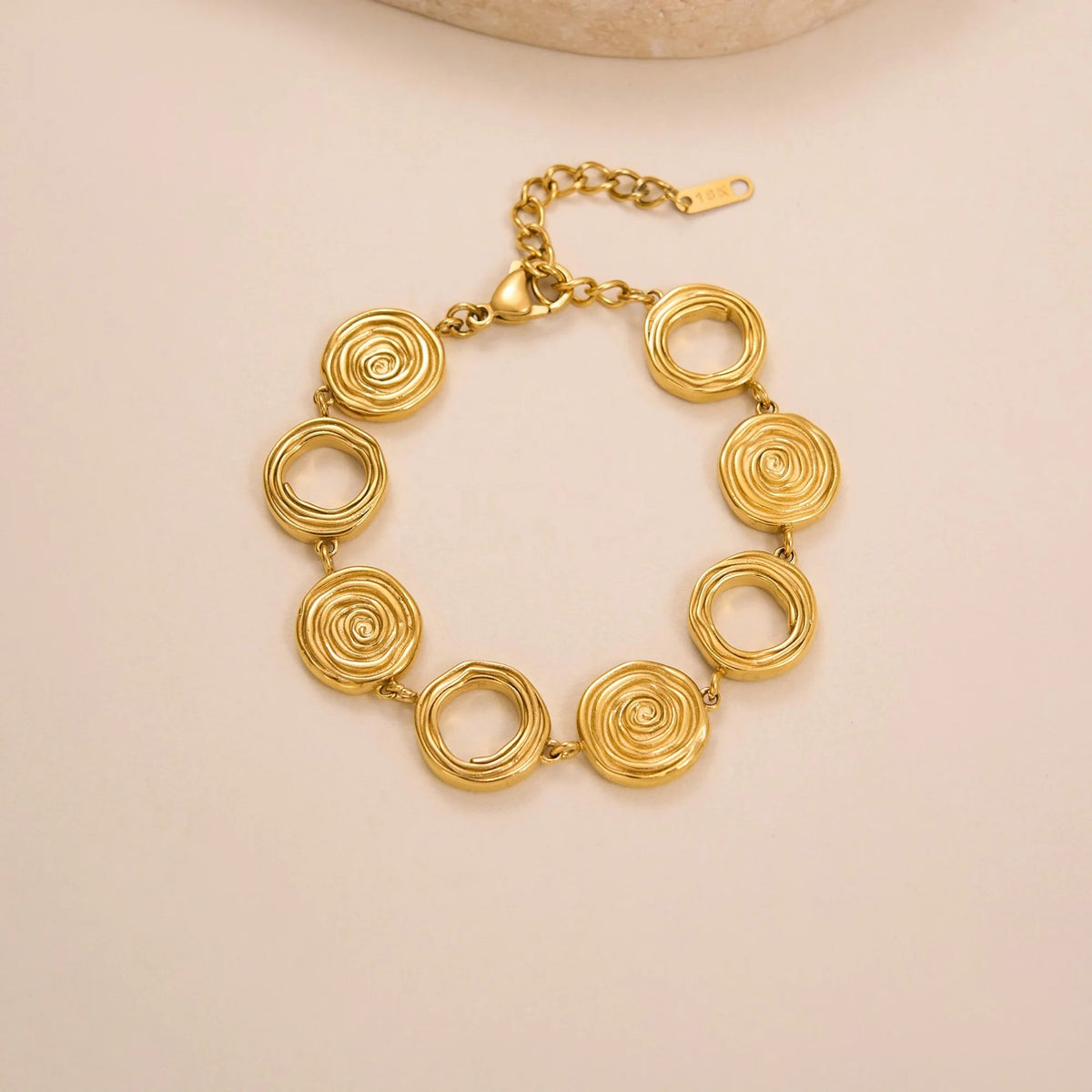 Swirl Circle Jewelry Set
