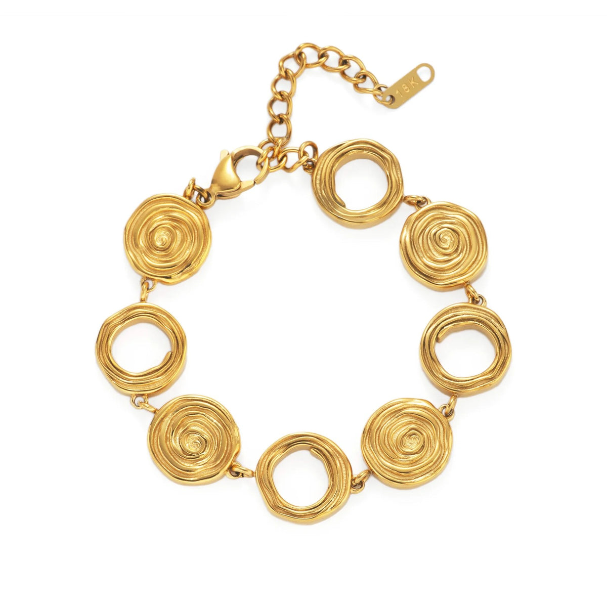 Swirl Circle Jewelry Set