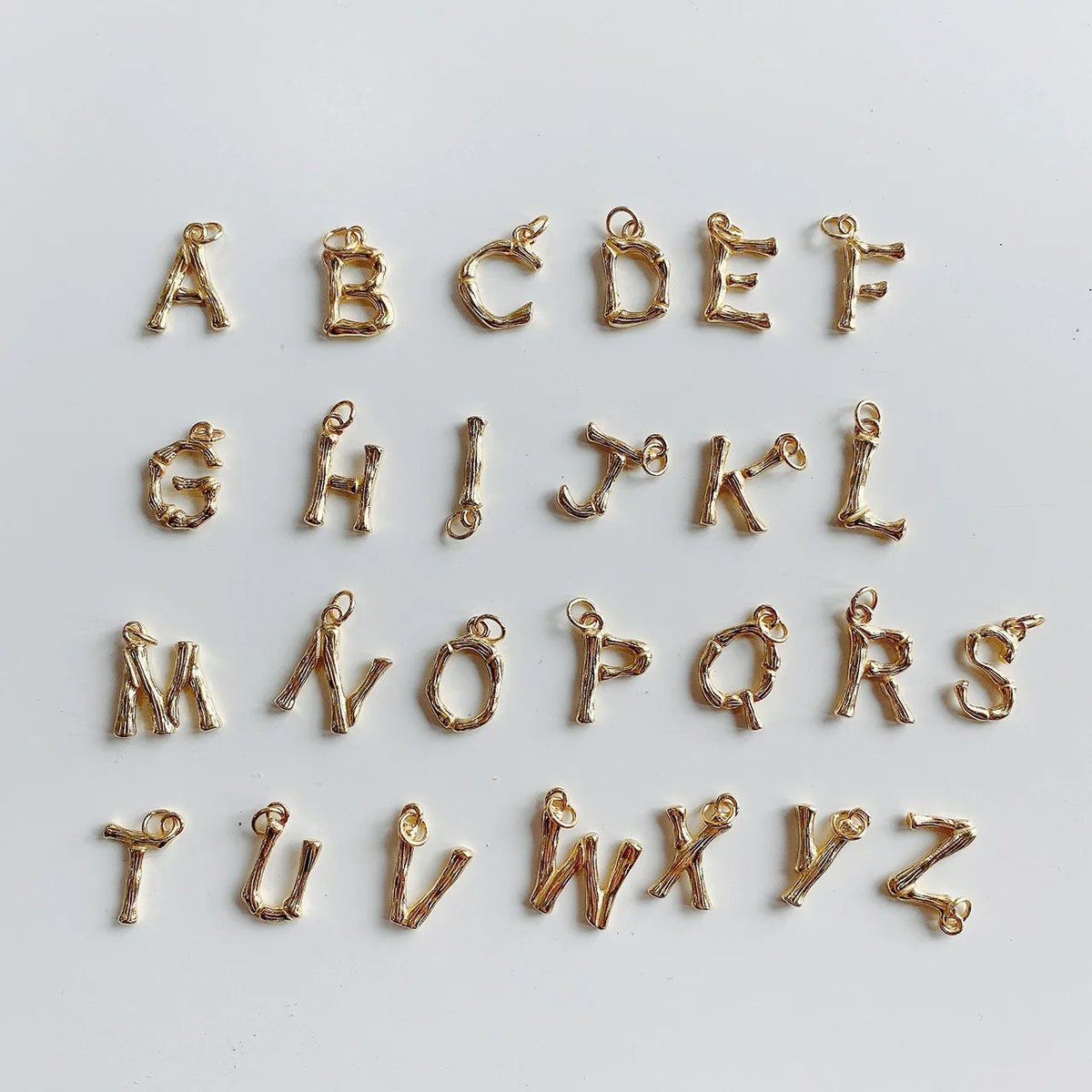 Twisted Initial Necklace