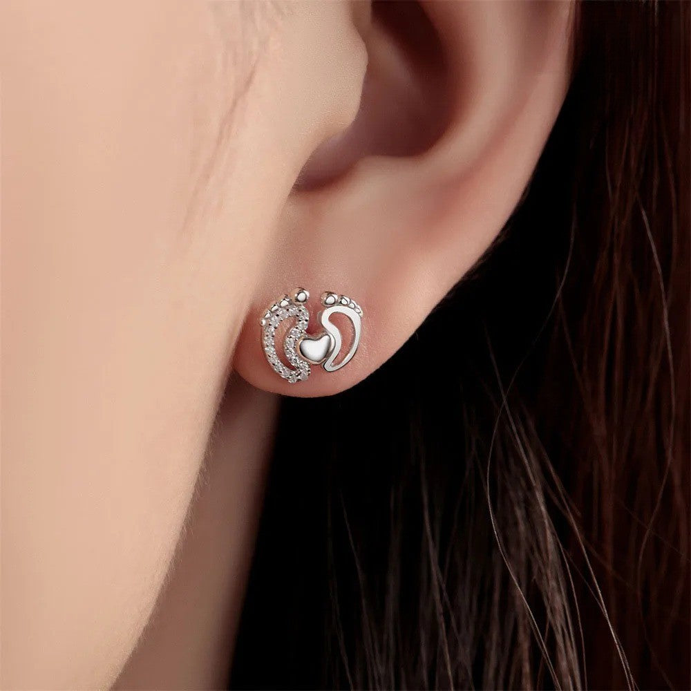 Assorted Charm Hoop Earrings Set