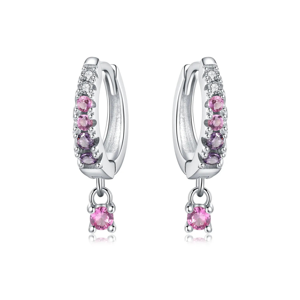 Assorted Charm Hoop Earrings Set