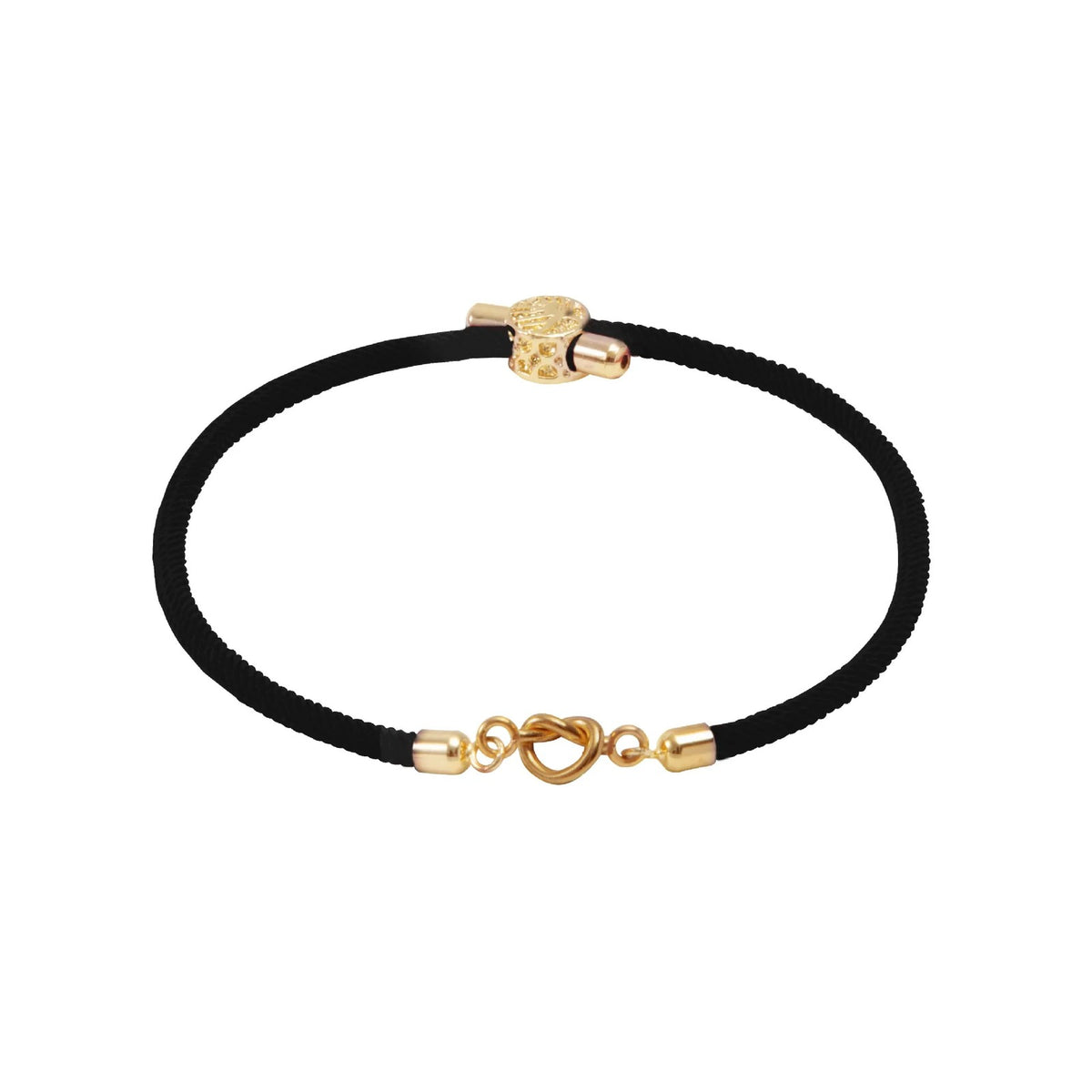 Woven Knot Heart Bracelet
