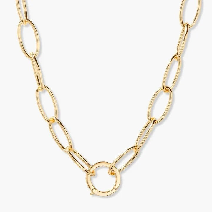 Pearl Heart & Cross Charm Necklace