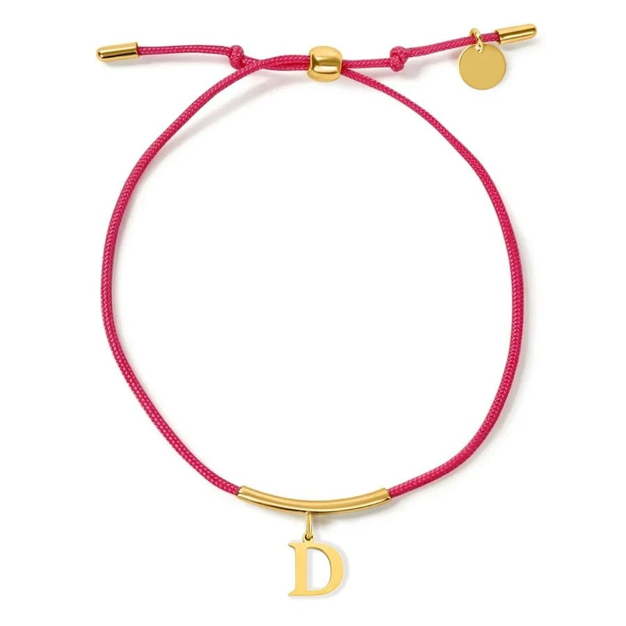 Initial Thread Bracelet