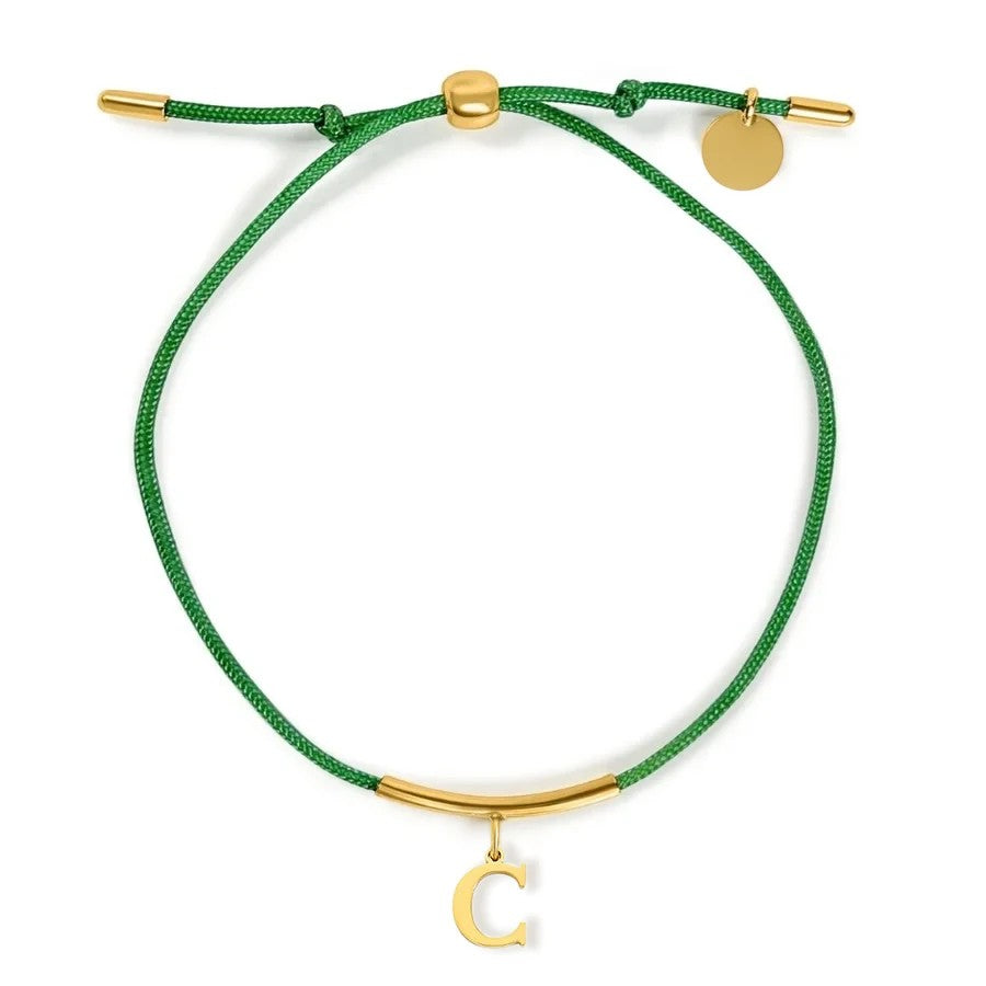 Initial Thread Bracelet