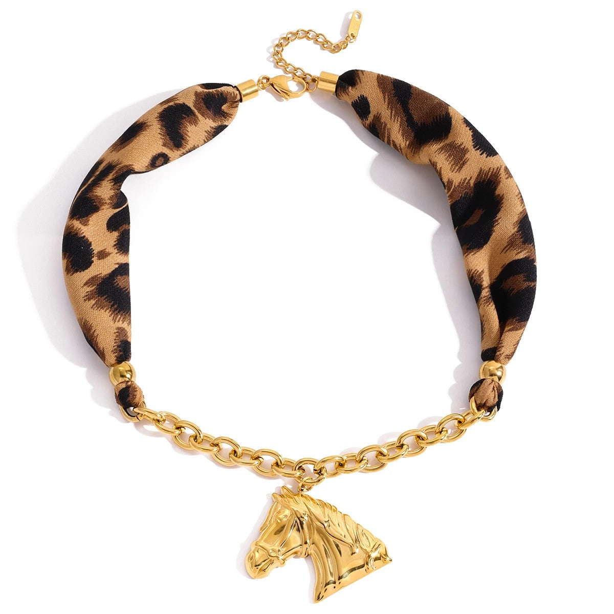 Horse Head Pendant Necklace